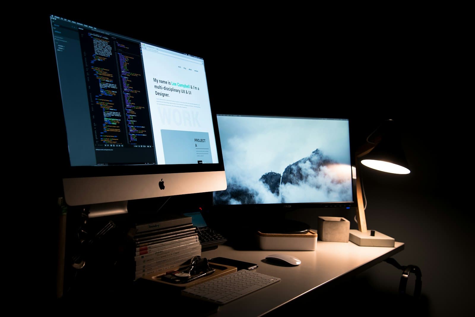 Contoh Project: Website Company Profile — tangkapan layar galeri 1